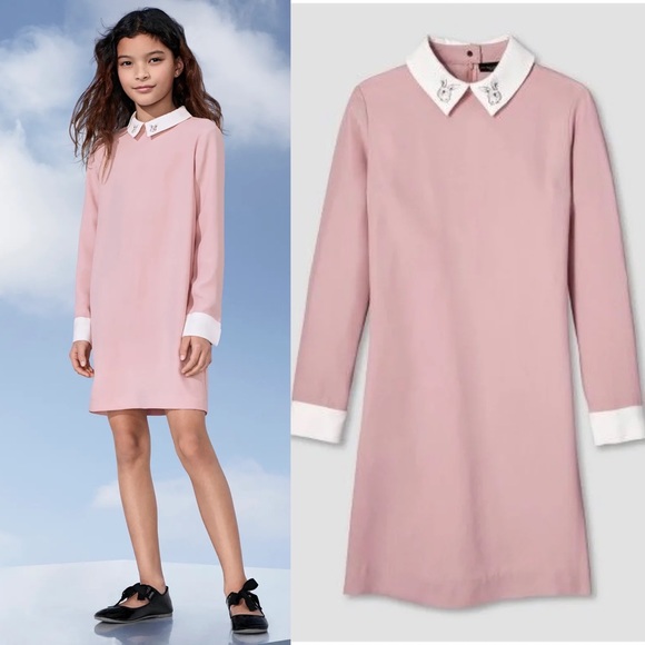 Victoria Beckham for Target Other - Victoria Beckham X Target Girls Pink Rabbit Bunny Shift Dress M